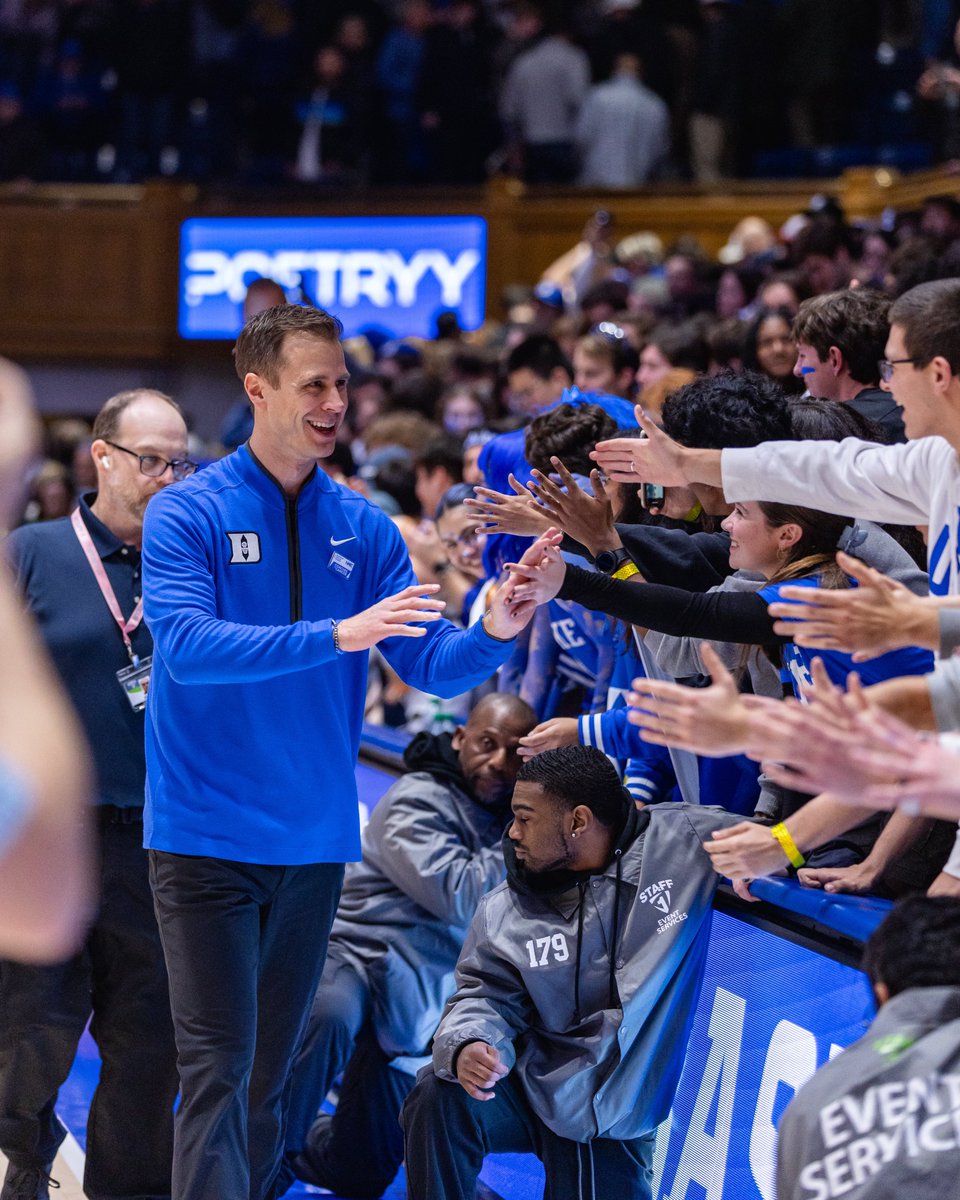 DukeMBB's tweet photo. Coach Scheyer was named Duke HC 5 years ago today‼️👿🙏

 #DukeOnThisDay https://t.co/DfdiGYzdim
