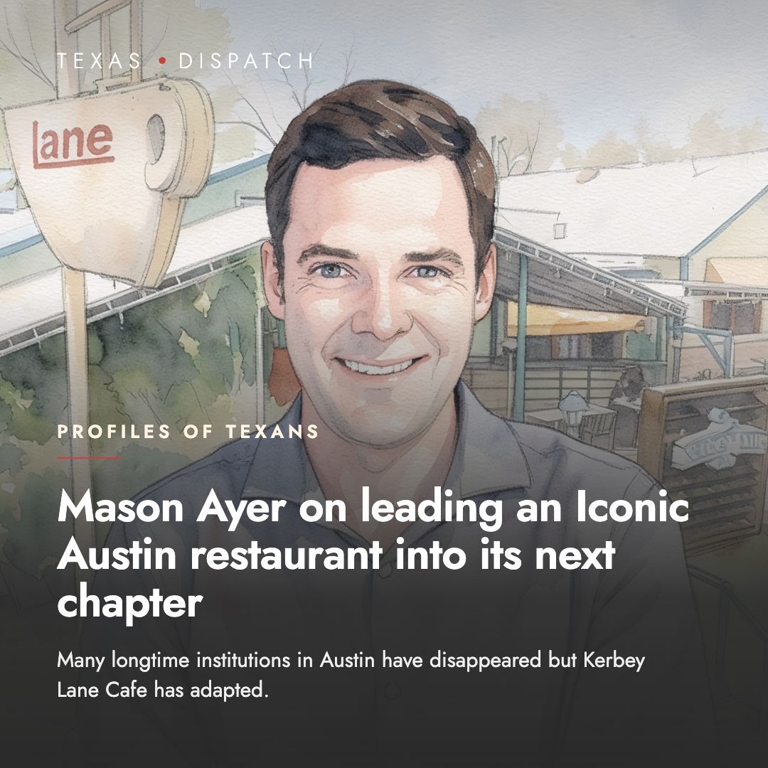 Texas_Dispatch's tweet photo. Many longtime institutions in Austin, Texas, have disappeared, but @kerbeylanecafe has adapted while maintaining the culture that helped make it an Austin staple.

Mason Ayer, CEO of Kerbey Lane Cafe, says long-term success depends on adapting to Austin’s evolution while staying true to the values that built the restaurant nearly 50 years ago. 

https://t.co/OaVEYaNvTe