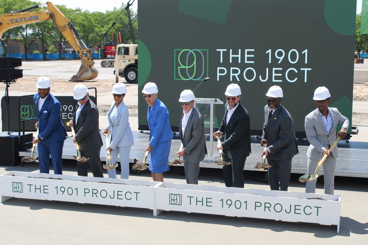 A $7 billion makeover of the Near West Side got underway Wednesday