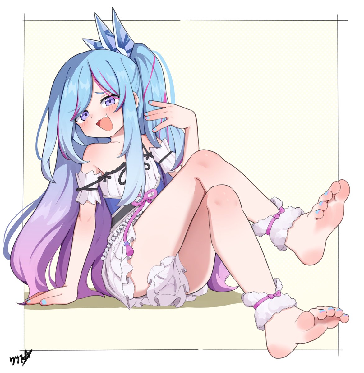 kurisubopppp's tweet photo. Madame Verre💙🩷(Commission)
SFW https://t.co/hPCCoIoZJV