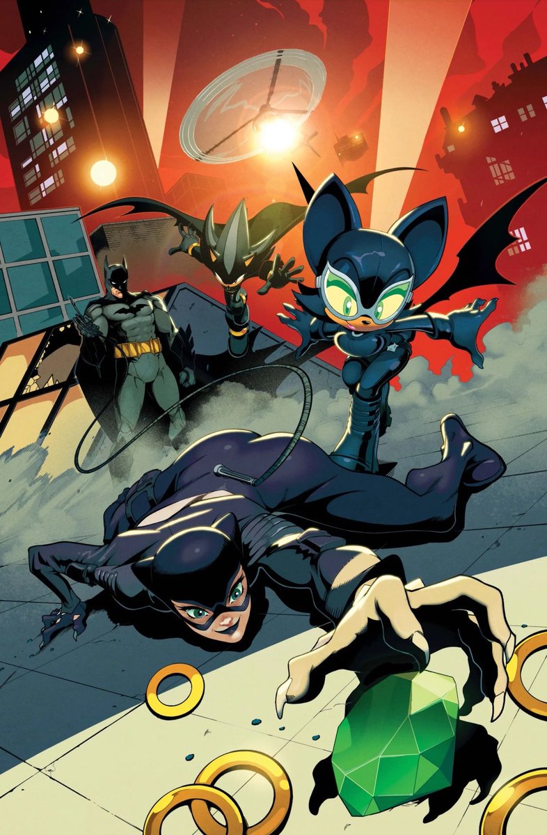 Catwomanhype's tweet photo. Dc do more cute Catwoman crossovers https://t.co/bJyuQCxrms