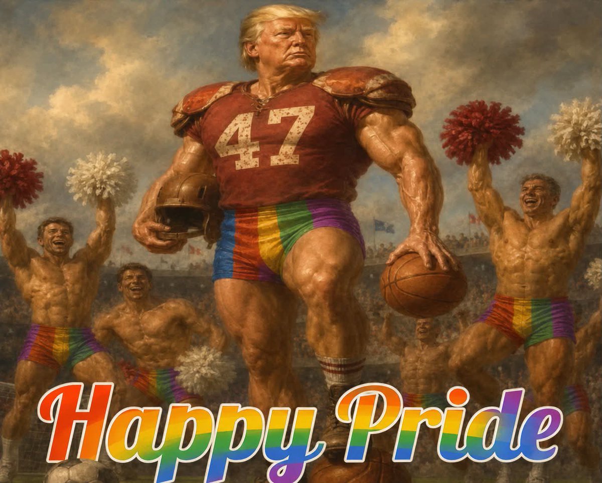 boobootraylor's tweet photo. @RonFilipkowski Still in June. You can wear your Happy Pride outfit, show it off. https://t.co/sHQ9BRhJ2i