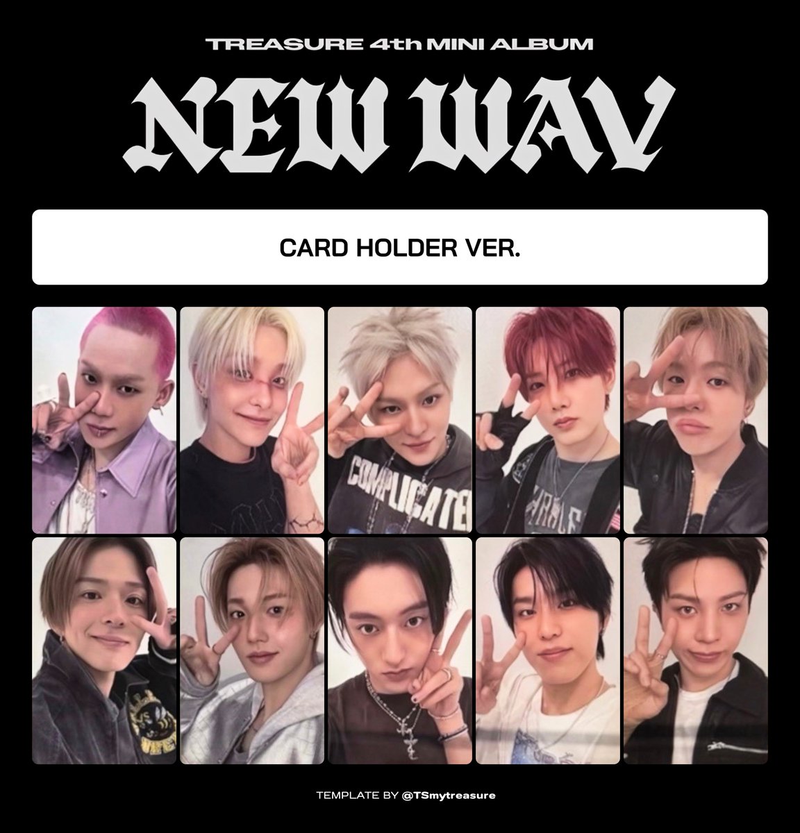 first_star_122's tweet photo. TREASURE トレジャー NEW WAV アルバムトレ力 交換 共同 買取

譲：CARD HOLDER VER、DRAWSTRING BAG VER
封入トレカ 🦔🐨🦁🦋🐮
求：1枚 400円＋送料

こちらへ到着し発送準備完了(送料確定)後、PayPayまたは銀行振込にてお支払い可能な方☺
お気軽にお声がけください🙇‍♀️ https://t.co/W3ABsbdw4S