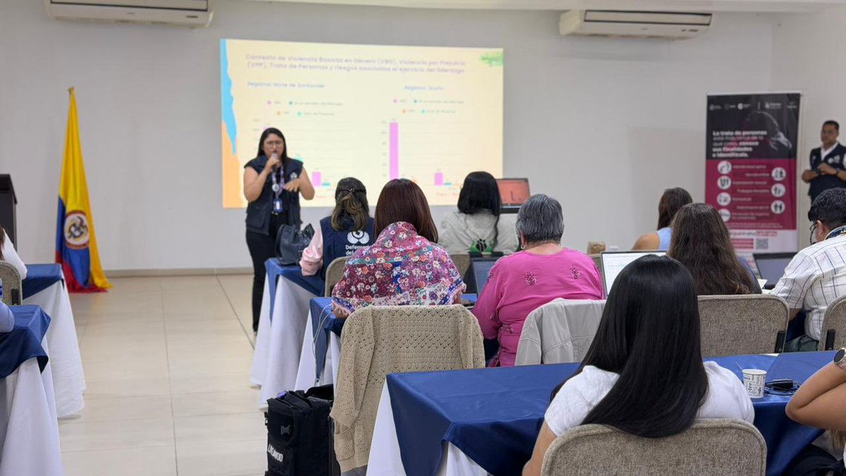 MinInterior's tweet photo. #ConDignidadCumplimos | Desde Cúcuta, nuestra subdirección de Gobierno lideró las mesas técnicas  para la Lucha contra la Trata, un espacio para fortalecer la coordinación entre entidades nacionales, territoriales y sociedad civil frente a los riesgos que enfrenta la región. https://t.co/bctS1EsmRW