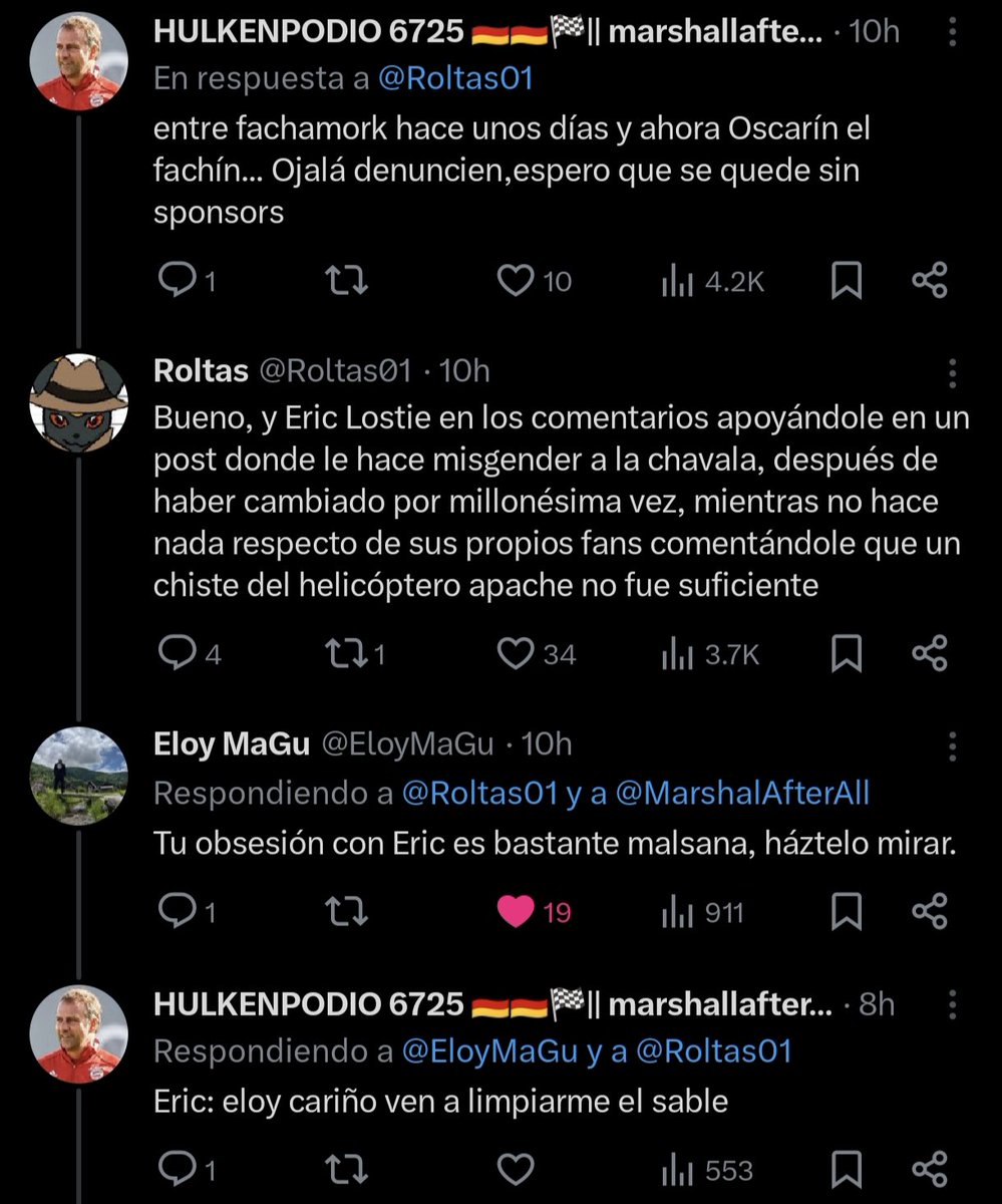 Figy276's tweet photo. @Icyneedle @vgcmarcos1 Rotas obviamente no dijo nada en contra de este sujeto, porque para el hacer misgender está mal, pero ser homofóbico está bien, pero que insegura es la comunidad de Pokémon... https://t.co/w1KKYZKFaY