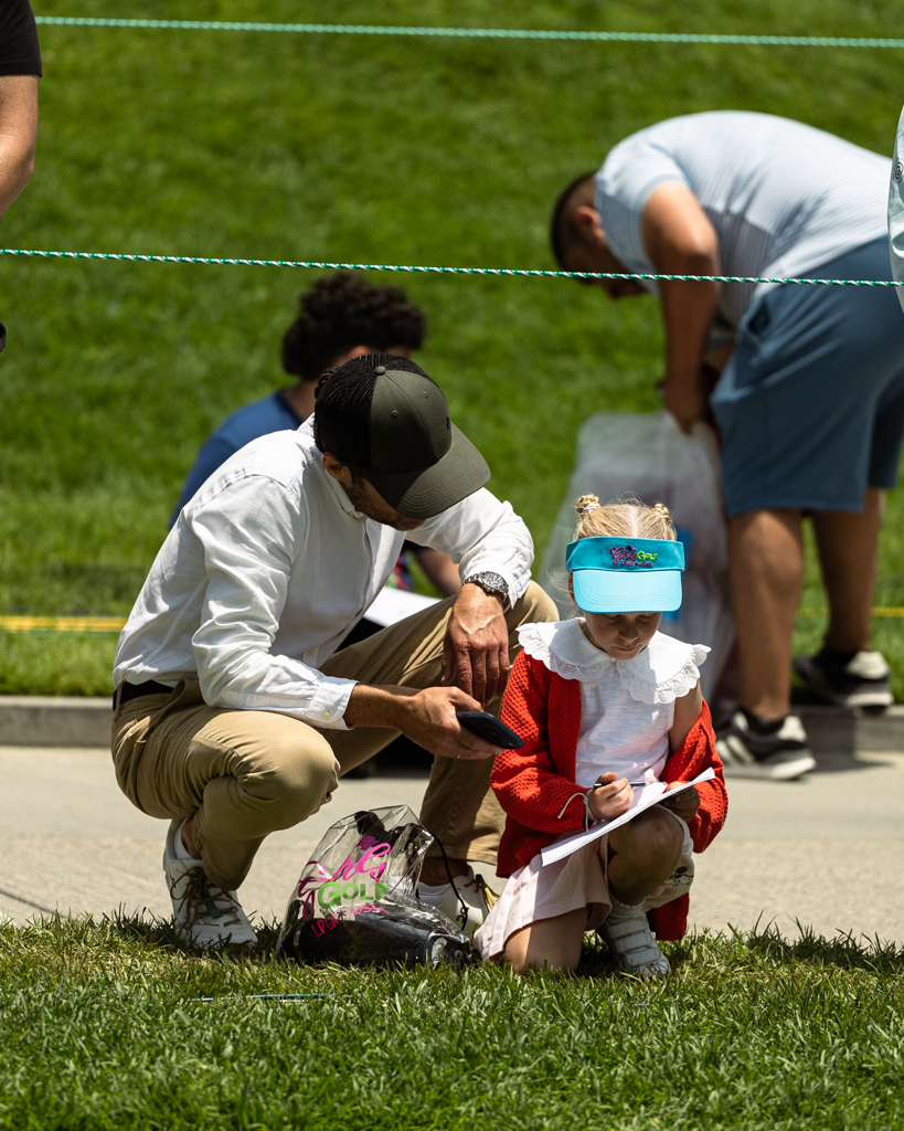 LPGA's tweet photo. Our littlest fans are out in force at Riv 👯‍♀️ https://t.co/j8aDdfsxZj