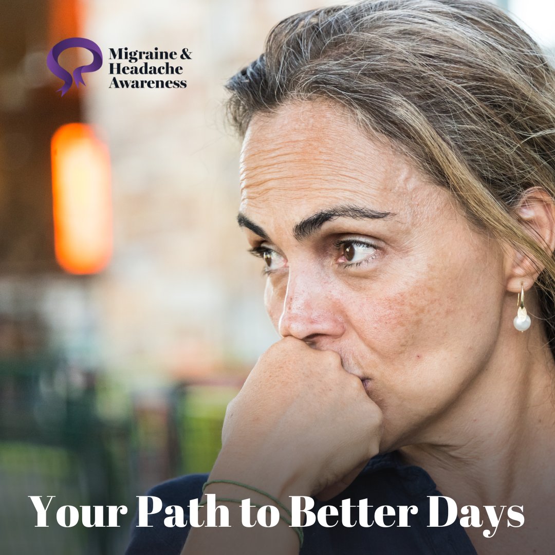 MigraineAgain's tweet photo. 📢 June is Migraine and Headache Awareness Month!
⁉️Did you know that there are more than 150 different types of headache diseases?
✅Learn more and take the first step: https://t.co/cJpXIOSEt1 @CoalitionCHAMP
#MHAM #PathToBetterDays #MHAM2026 https://t.co/J9cI9NlRCO
