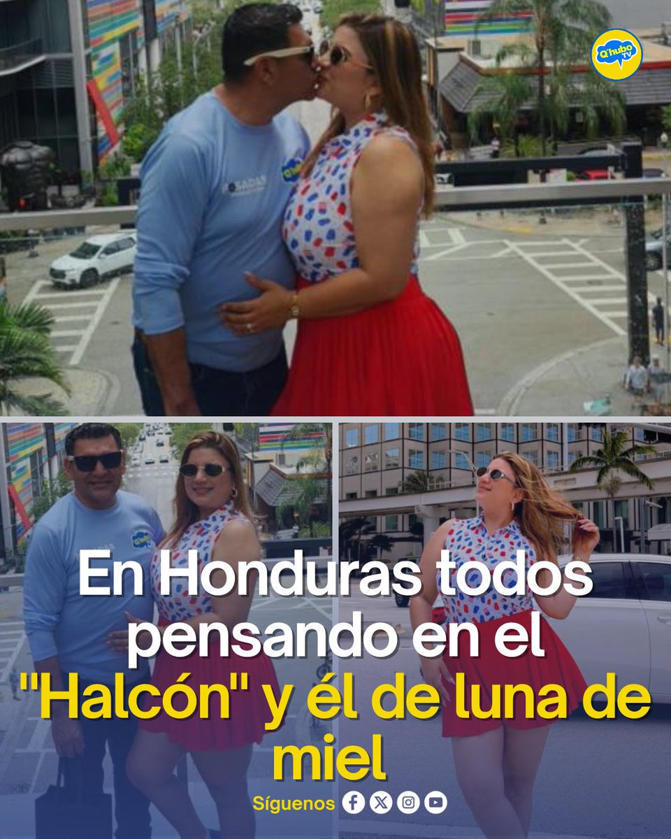 Qhubotvoficial's tweet photo. #QhuboTv #Notocias | El "HALCÓN", EN LA ÚNICA BOCA QUE QUIERE ESTAR ES EN LA DE SEYLITA 

 Nuestro reportero Carlos Posadas, mejor conocido como “El Halcón”, se encuentra de vacaciones fuera del país.

Mientras en Honduras su nombre sigue dando de qué hablar, él ha decidido vivir su luna de miel con Seylita. 

 Y al parecer, lo único que le interesa en estos días no son los chismes de la gente… sino estar “en la boca de Seyla Meléndez”.