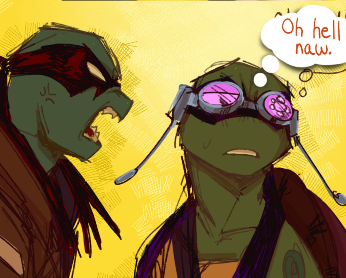 AUGZOMBIEE's tweet photo. (tmnt/ancu) #TMNT 
oh shell naw. https://t.co/FdrHeLWW19