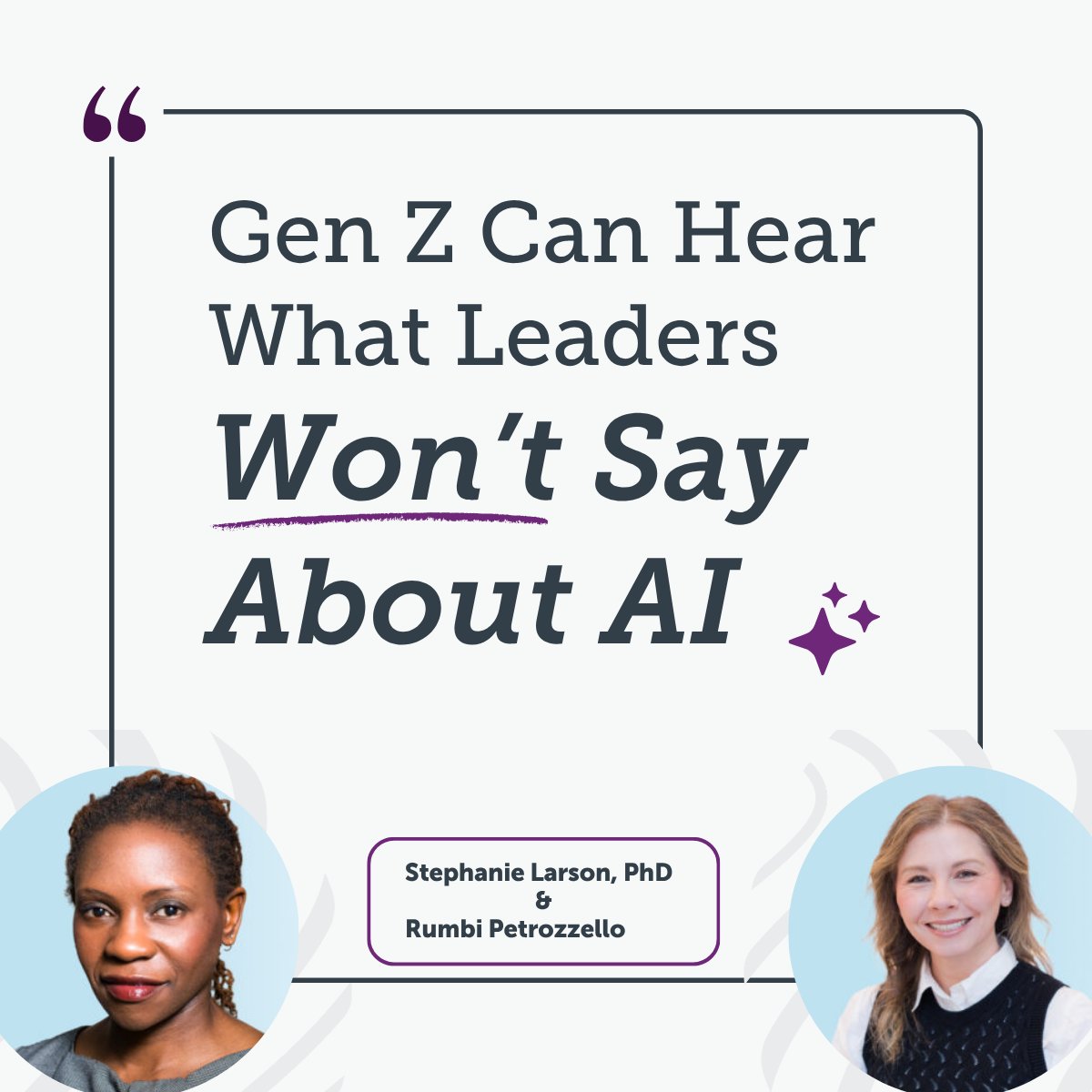 Seramount's tweet photo. When #GenZ pushes back on AI, leaders should pay attention.

Behind the skepticism is a legitimate question: How do employees build expertise if #AI takes over the work where learning happens? Read the full perspective: https://t.co/hEm9QkIoL2

#HR #Talent https://t.co/CG8j436sc4