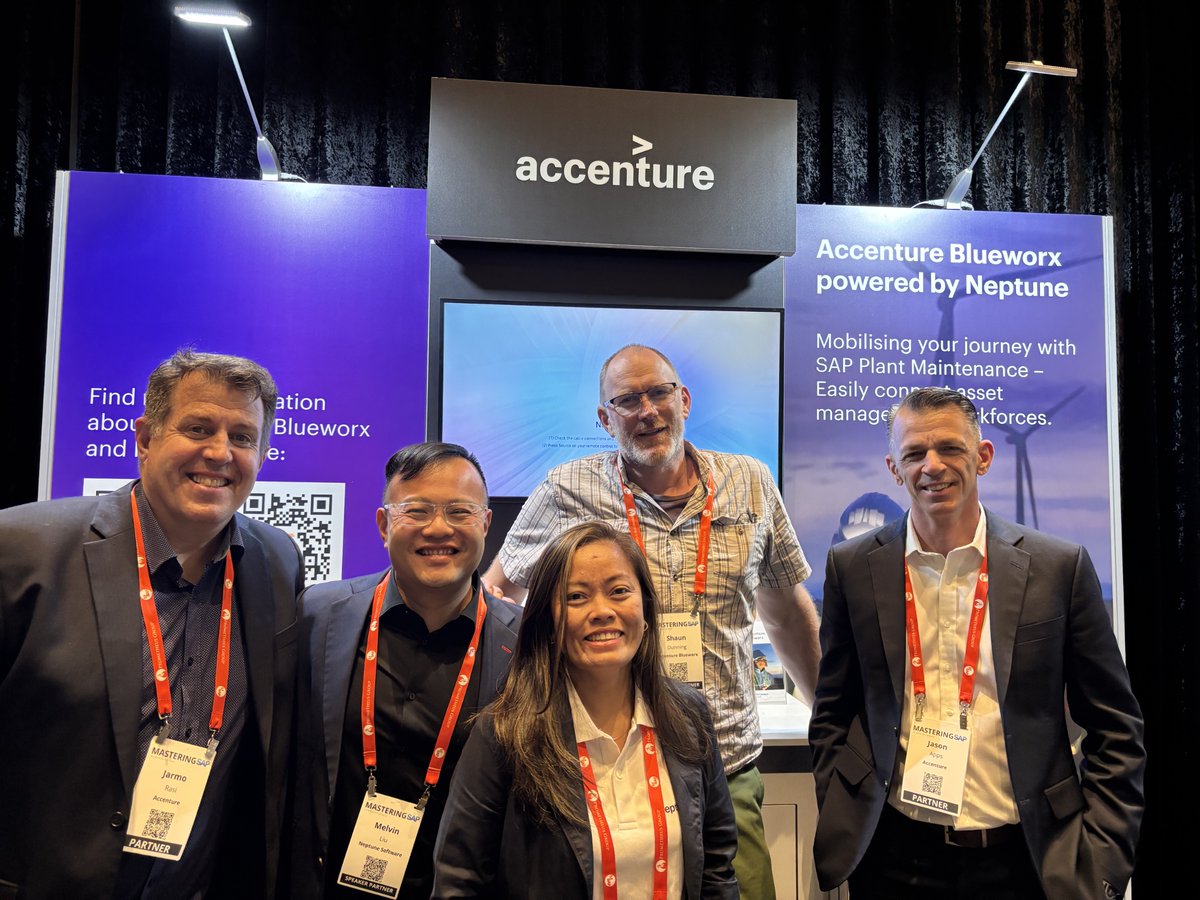 NeptSoft's tweet photo. Day 2 at Mastering SAP Connect Gold Coast! Some of the most interesting conversations have been around field execution, offline mobility, and helping maintenance teams work more effectively with SAP.

#NeptuneDXP #SAP #EAM #AssetManagement
https://t.co/TLNyI9VnBu https://t.co/3oVJfjAPbR