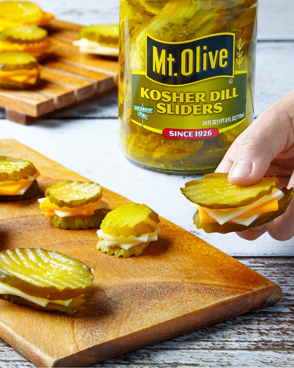 MtOlivePickles's tweet photo. 🧀🎉 TAG A FRIEND to celebrate NATIONAL CHEESE DAY! 🥒 We are snacking on simple, DILL-lightful Kosher Dill Pickles + cheese!

#nationalcheeseday #cheeselovers #snacktime #kosherdill #snack https://t.co/GfgAI5ko6z