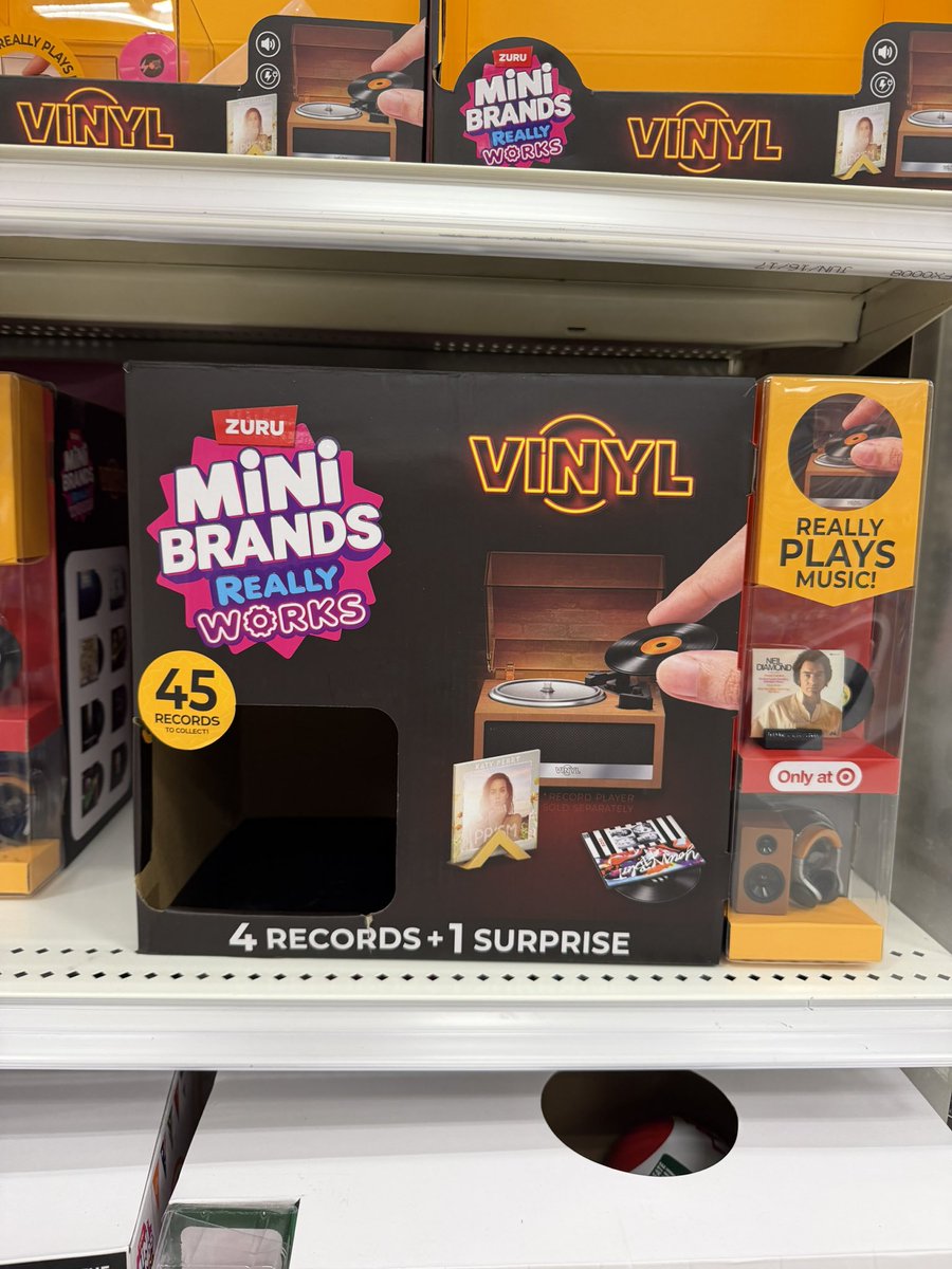 The5SOSYears's tweet photo. So cool to see @5SOS on the box for the Mini Brands Vinyl collection 🤩 https://t.co/yjBdNn3e9C