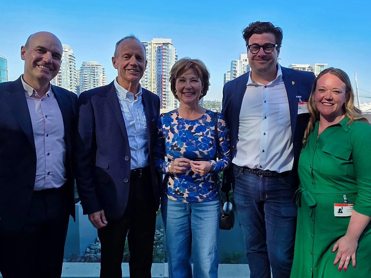 banffforum's tweet photo. On Tuesday #BanffForum brought our community together in Vancouver for a discussion on the future of BC politics. Thanks to @christyclarkbc, @nathancullen &amp; @Stockwell_Day for a great conversation that highlighted the value of respectful dialogue across political perspectives. https://t.co/U3XZWPBLqd