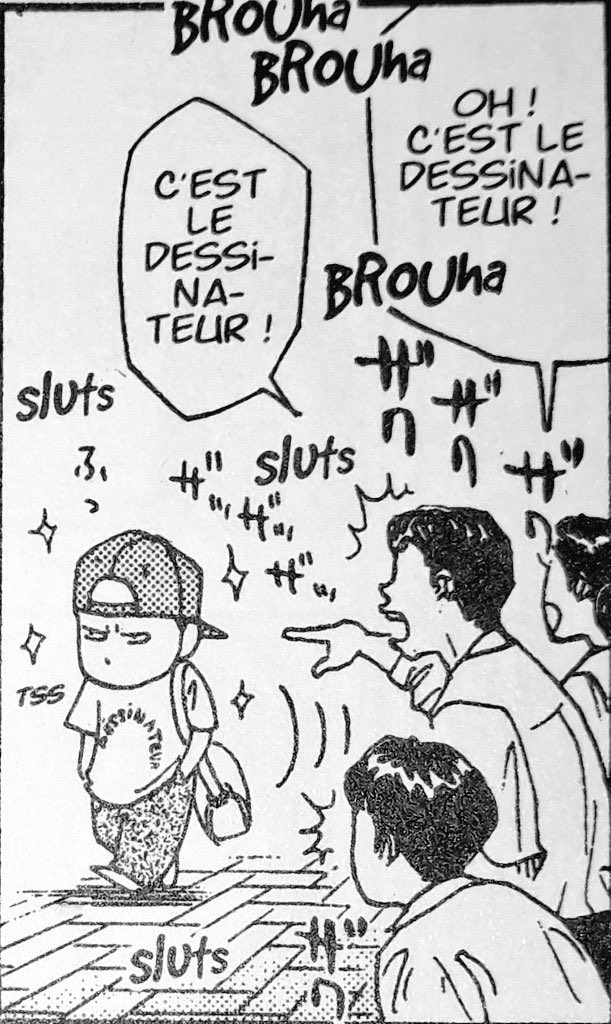 JustSpiderMan_'s tweet photo. @ronpishmimimi The only mangaka who drew himself and look absolutely cool in it is Takehiko Inoue👑 https://t.co/XJu4ldnt64