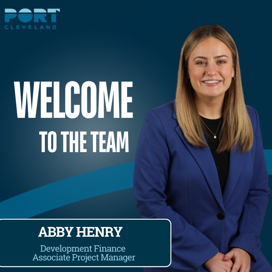 portofcleveland's tweet photo. Please join us in welcoming Abby Henry to the Port of Cleveland team! 🎉

A Toledo native and proud Denison University graduate, Abby joins us after four years as a Strategic Projects Manager in the City of Cleveland Mayor’s Office. 

Welcome, Abby! ⚓ 

#PortOfCleveland https://t.co/XOcWQBUQPA