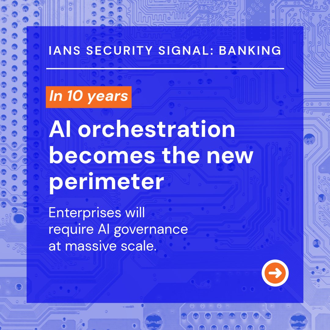 IANS_Security's tweet photo. How can you stay ahead of disruptive technologies? Start planning now. 

See what will define #AISecurity over the next 10 years and get practical tips to keep up. 
Get the roadmap: https://t.co/wT75ONOdXJ https://t.co/RpFuYE7uL8