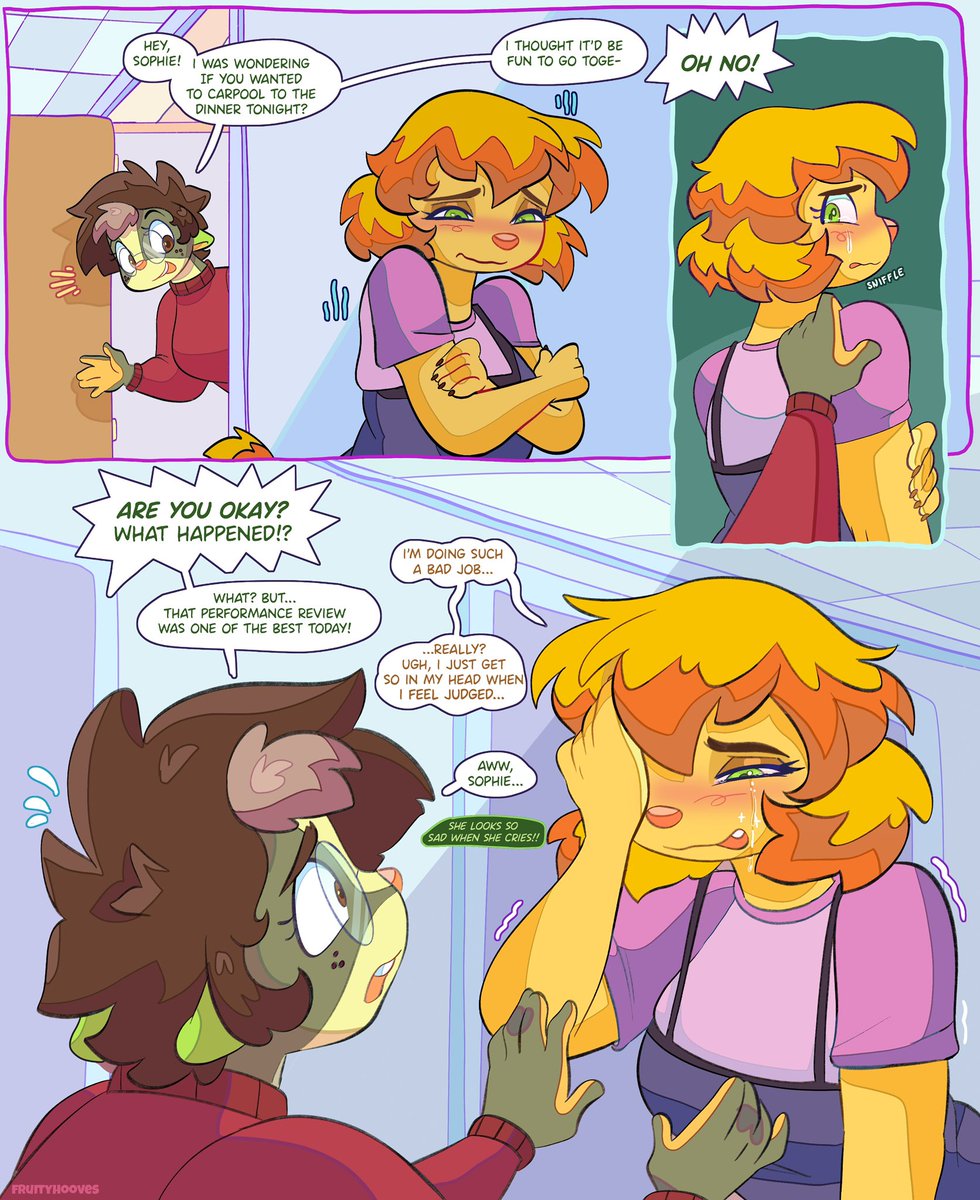 fruityhooves's tweet photo. New mini-comic! First time 🎇 a night of passion between two pining girlies 👩‍❤️‍💋‍👩

Pages 1-2 https://t.co/7XAUZo1tSV