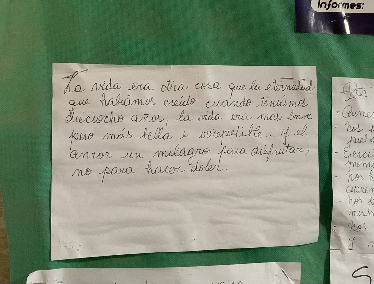 17segundos's tweet photo. fuimos a filmar a un geriátrico y esto me destruyó https://t.co/tK9QyLrsml