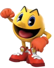 Neccese's tweet photo. @The_NitroCrate @DarkFist_Flames the right is the original design of pac-man, this art is from 1980, a more appropriate example would be these https://t.co/Knl7seWVBL