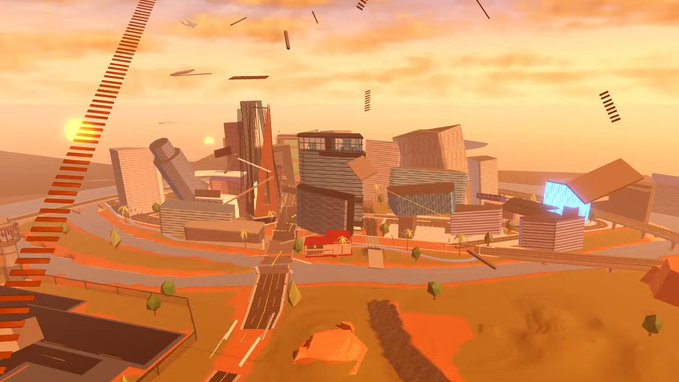 UltraFire196290's tweet photo. OK, HEAR ME OUT.

2018 - Volcano Activity, Rising City Gets Sinked into the Ground, and Rises as new.

2026 - Volcano Activity, Crater City Gets Sinked into the Ground and Rises as new??? https://t.co/86VPlEQri4