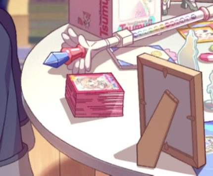 ktrhnmrck's tweet photo. このイラストのこれ、デッキっぽくね？
やっぱリーリヤはやってるよな、TCG https://t.co/Yzs2RLYCXB
