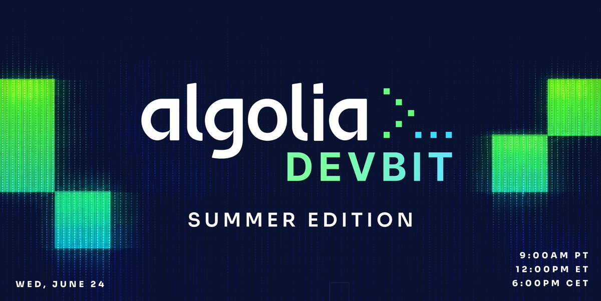 algolia tweet picture