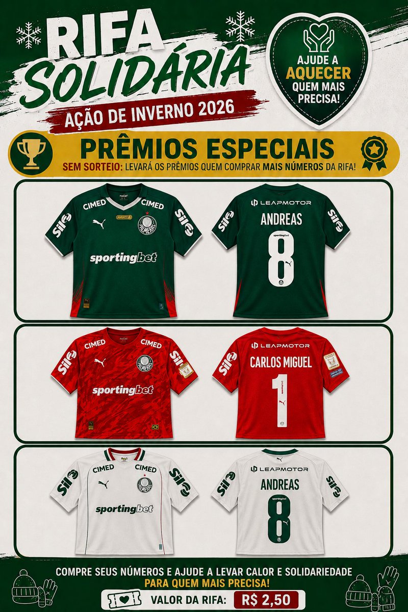 SERGIOSEPSEP2's tweet photo. VIAGEM AO PARAGUAI PARA VER O VERDÃO 🚨

A CHANCE D IR AO JOGO DE VERDÃO NO PARAGUAI  É AGORA. 

COM R$2,50 VC CONCORRE A VIAGEM E VARIOS OUTROS PRÊMIOS 
QIANTO MAIS NUMEROS MAIS CHANCES E MAIS VC ESTARA AJUDANDO NA AÇÃO QUE FAÇO 

ENTRA NA NO INSTAGRAM:  @ACAOSERGIOSEPSEP 

E ACESSE O LINK, NAO PERCA TEMPO 

EM PARCERIS COM A THE GREENS A AGÊNCIA DE VIAGEM QUE IRÁ TE LEVAR AO JOGO CERRO X PALMEIRAS