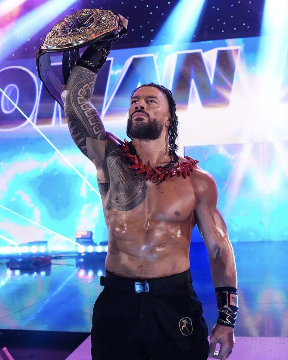 TalkPerfectPlex's tweet photo. .@WWERomanReigns has been in the main event and established even before he became The Tribal Chief. @MikeKnoxxx #TalkPerfectPlex #WWERaw #Smackdown https://t.co/CSt6gJD4z5