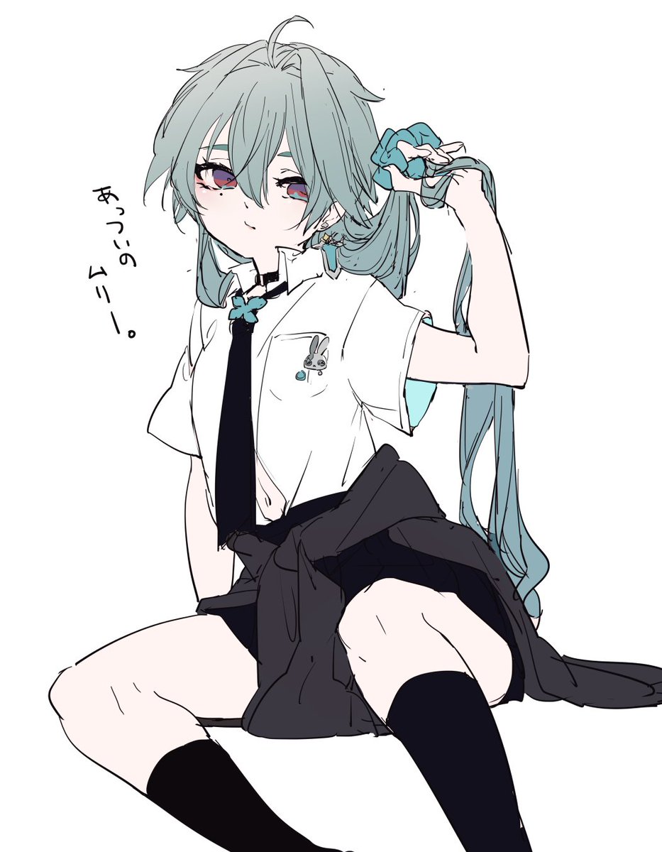 _vlughv_'s tweet photo. ⚠️女体化/現パロ/🔷♀
夏の制服と私服デザインらくがき
肉食系ぎゃぅ🐇 https://t.co/Yp8LeNOcxx