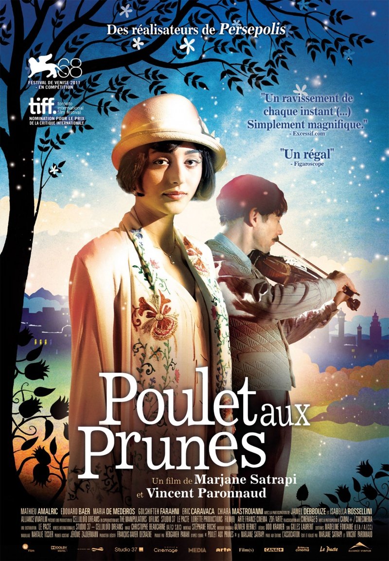 islamicff's tweet photo. 4月に国内初Blu-rayが発売されたばかりの名作『ペルセポリス』を産んだイラン出身のマルジャン・サトラピ監督が亡くなられたとの事。残念です｡

56歳は早すぎる。でも、50も過ぎればその日はそう遠くないともつとに思う｡

『チキンとプラム〜あるバイオリン弾き、最後の夢〜』は配信でも観られます｡ https://t.co/cCk8W35fIL