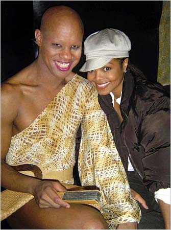 JANETbrsite's tweet photo. Janet Jackson and Kevin Aviance, 2006 https://t.co/R9thWBvK1i