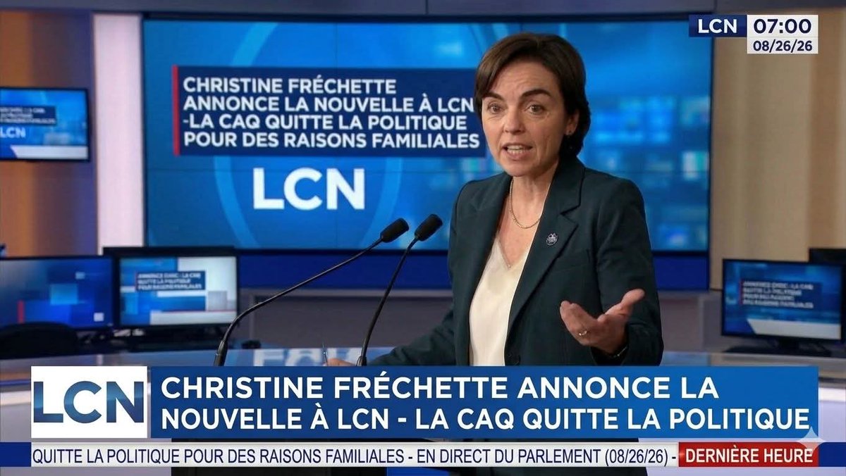 Alibabobcom's tweet photo. @CFrechette La CAQ quitte la politique pour des raisons familiales! #CAQ #polqc https://t.co/njK90RWvS6