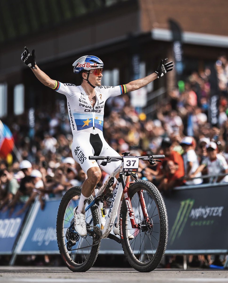 lucxsronald's tweet photo. Tom Pidcock for Guardian:

"I'm not saying that I have the ability right now to beat Pogi and Seixas or Vingegaard. But in the right situation, I can see it happening. And with the right situation, I can win a Grand Tour.”

"But the Grand Tour thing doesn't really excite me so much, but it's an achievement. If I manage to win a Grand Tour, it will be the biggest achievement in my career, because for me to concentrate for three weeks is difficult.

"Everything I've ever achieved in my career, I've always imagined doing it first before I've done it. I've never done anything out of the blue, like magic. So having that stepping stone, I know I can be on the podium again."

“And my goals? I want to win the Road Worlds. Then I will have won all three disciplines. And the Gravel Worlds, actually, but if that never happens, I'm not so bothered. I want a also a monument win. And for sure, I'm going for three Olympic medals. My goal is to finish my career after five Olympics, so after the 2036 Olympic Games, I'll retire."

📷: radekkasik1