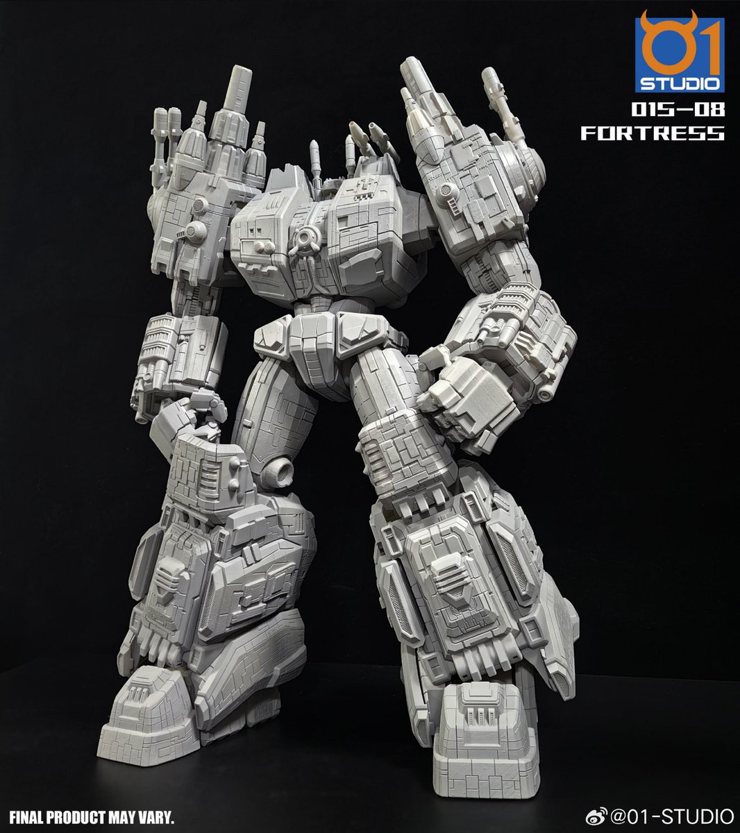 [Prototype] 01-Studio, 01S-08 Fortress (Fall of Cybertron Metroplex)! # ...