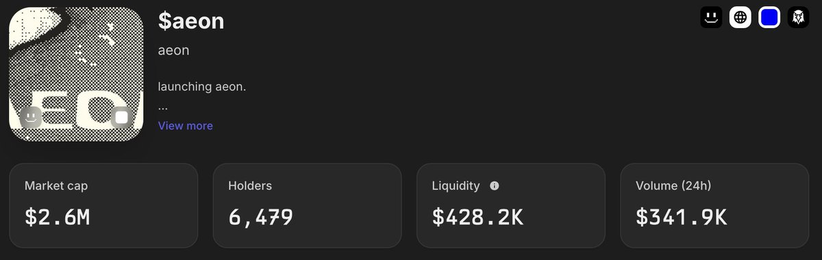 fullyallocated's tweet photo. I was playing around with some simulations for different tokens and found something I consider to be a pretty big deal

@bankrbot  tokens (@dopplerprotocol tokens?) on DEXScreener drastically overreport their liquidity.

For example, take $AEON: 2.3M Mcap, 1.1M liq right?

Nope.

There's 427K in liquidity.

800K AEON liq reported -> 230K AEON liq real
355K WETH liq reported -> 200K WETH liq real

2.5x overreported. Be careful aping these tokens based on screener reported liquidity.

The extra liquidity reported here is coming from fees (570K in AEON  + 155K in WETH) -- this does not remain in the pool, and is collected/withdrawn.

Confirmed the real liq on Doppler's own website.

@dexscreener @GeckoTerminal please fix this asap