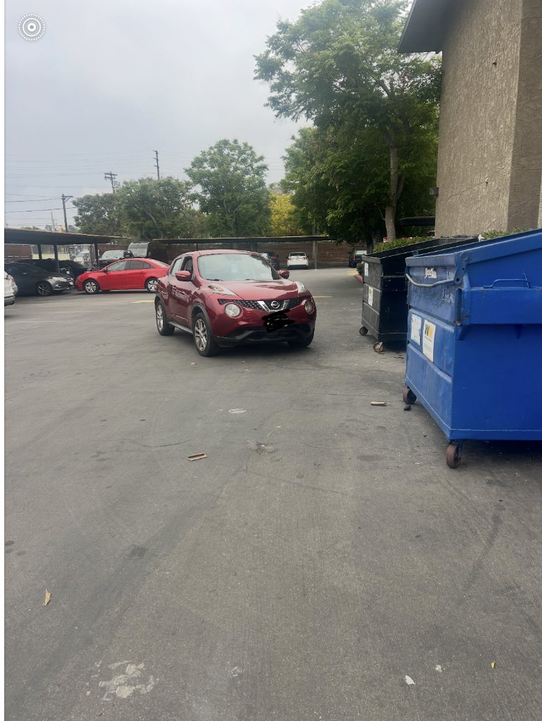 politicsofamy's tweet photo. Our neighborhood crackhead made it thru the gates but passed out from fentanyl WHILE driving. 

He usually ties his dog to his car in 100° heat while he does drugs. You can see his dog now has a major injury.

This is in my yard. This IS happening @MayorOfLA @spencerpratt https://t.co/w71R2kY8fn