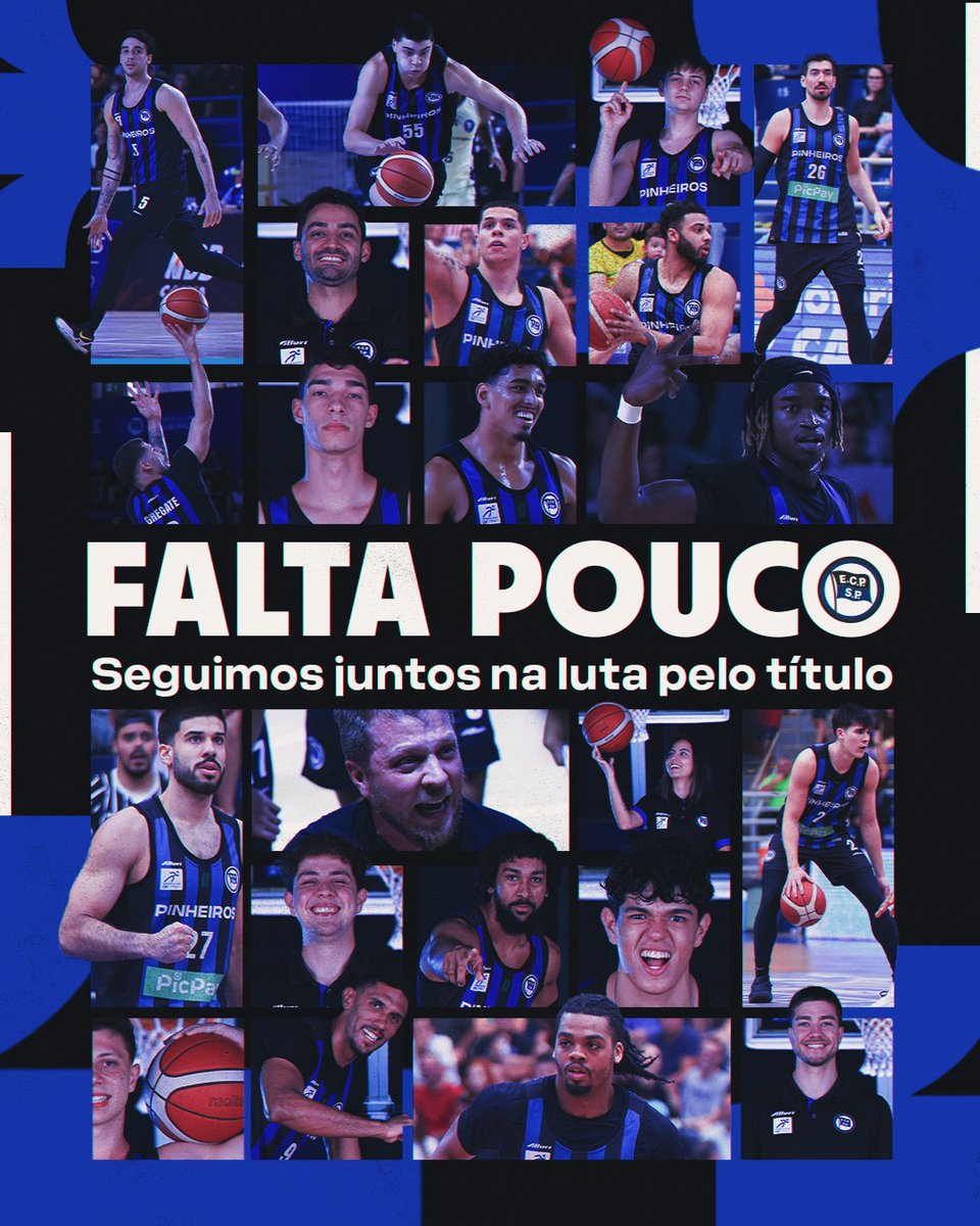 ClubePinheiros's tweet photo. VITÓRIA DO PINHEIROS NO JOGO 3 DA FINAL! 🔵⚫️
Em um jogo com atuações ABSURDAS do Betinho e do Pacheco, nosso time venceu o Sesi Franca e segue vivo na busca pelo título! 🏆
VAI TER JOGO 4 NO DOMINGO! BORA, TIME! 🏀
#TimePinheiros #NBBCaixa #FinalNBB #BasquetePinheiros https://t.co/x01R06Y7t6
