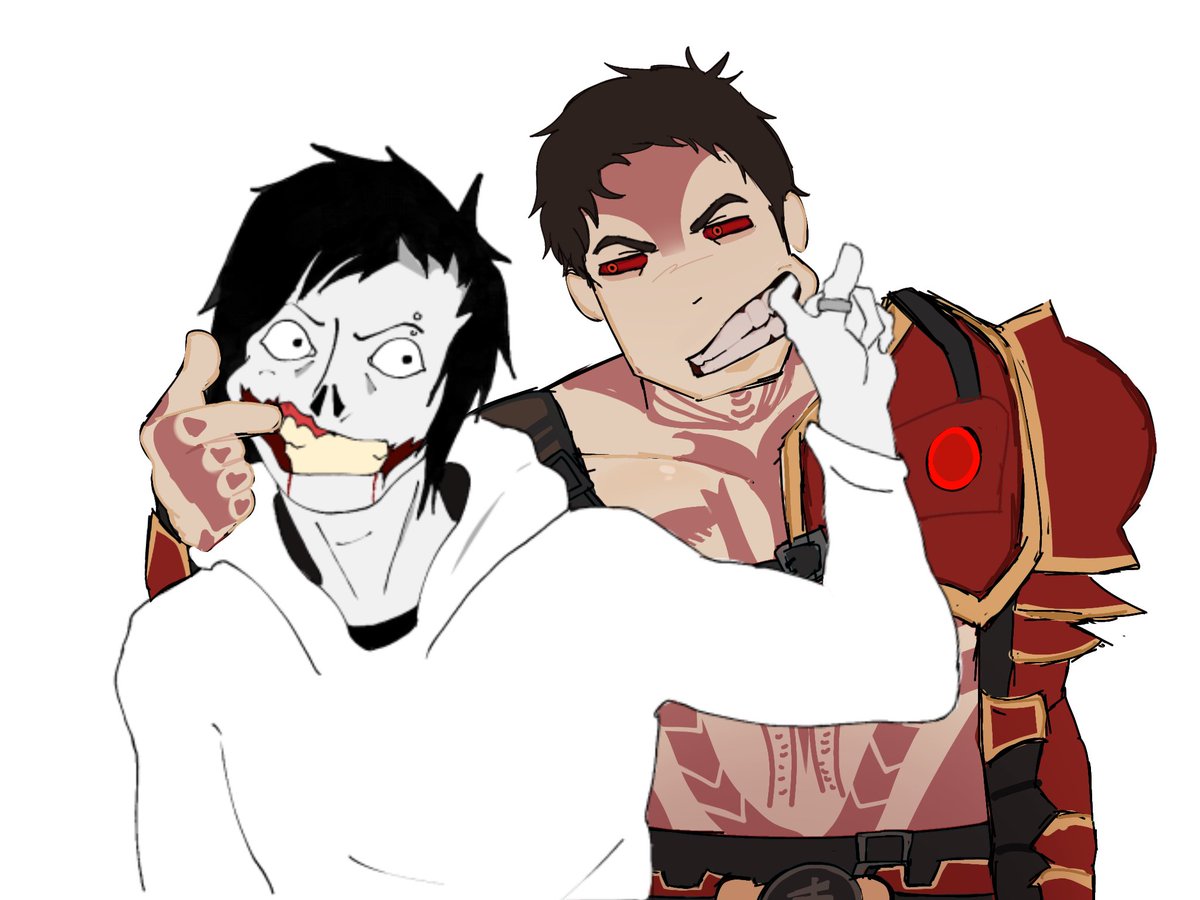 Celezzztww's tweet photo. My friend and me did this trend about drawing in a template without knowing each other’s character 
The template //// the final result 🥹 https://t.co/sUTfgEDxYm