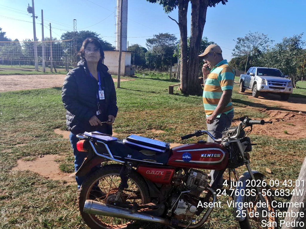 ErssanPy's tweet photo. El ERSSAN continúa ejecutando su Plan Anual de Supervisión en el distrito de 25 de Diciembre, departamento de San Pedro, con el objetivo de controlar la calidad del servicio y garantizar su adecuada prestación. https://t.co/A5KUXbwnnu