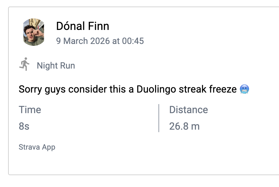 sevandrec's tweet photo. running era dónal was so funny help he needs a twitter account lowkey https://t.co/bsGslIIrEV