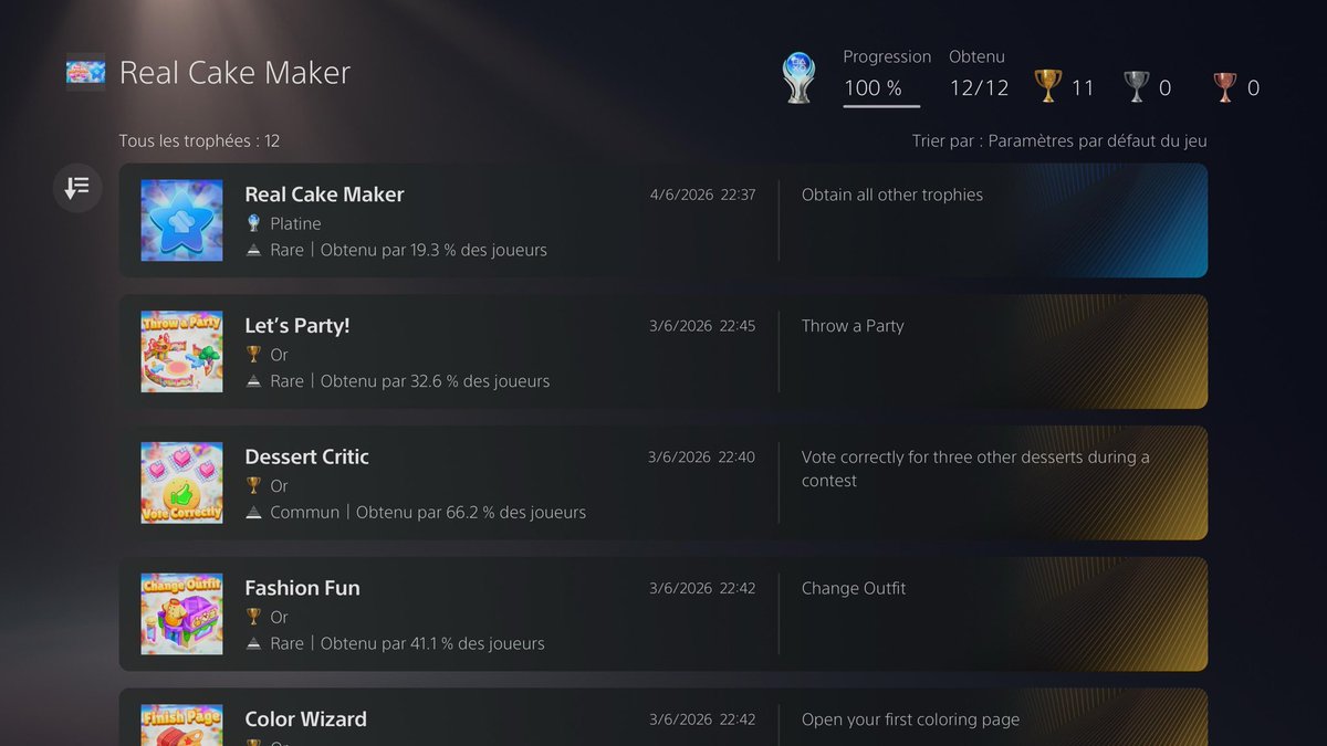Val_SLL's tweet photo. 149eme platine. #RealCakeMaker https://t.co/m5rEBy73VN