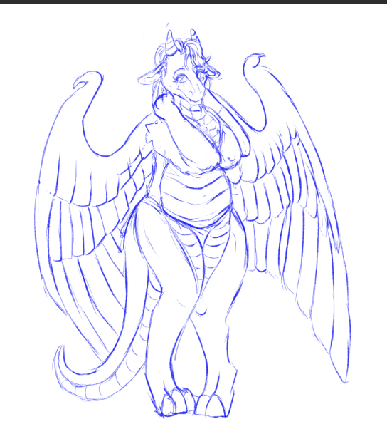 Lunnafurry's tweet photo. Wip 1
Uma dragoa bem fofa :3
#dragon #draw #furryㅤㅤㅤ https://t.co/Gbt531XMGC