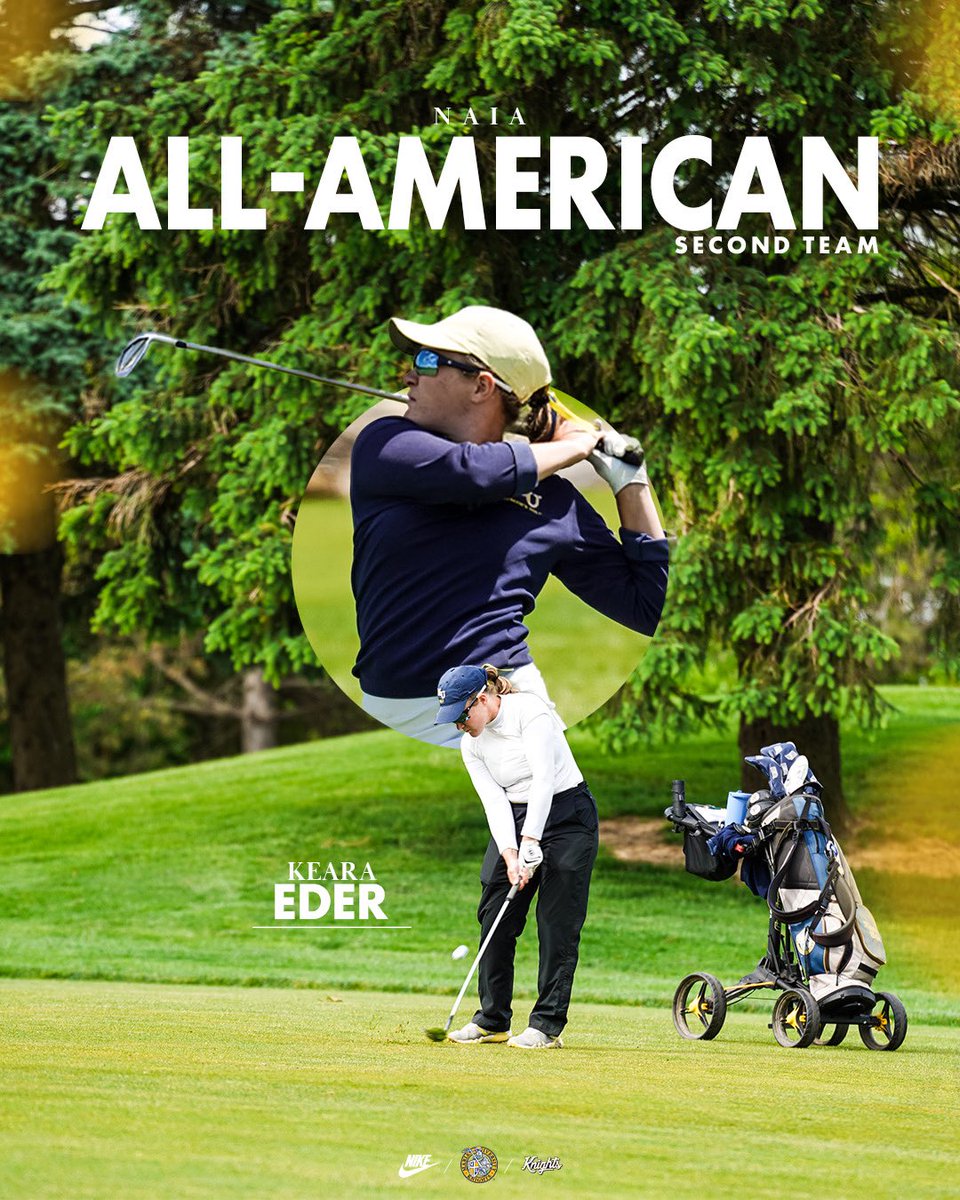 MUKnights's tweet photo. It was another tremendous year for @MarianUnivWGolf! The Knights earned a program record 4 NAIA All-America honors today, continuing the program’s success on the course!
https://t.co/vbWmUmmyu9 https://t.co/wDFsSHSVrj