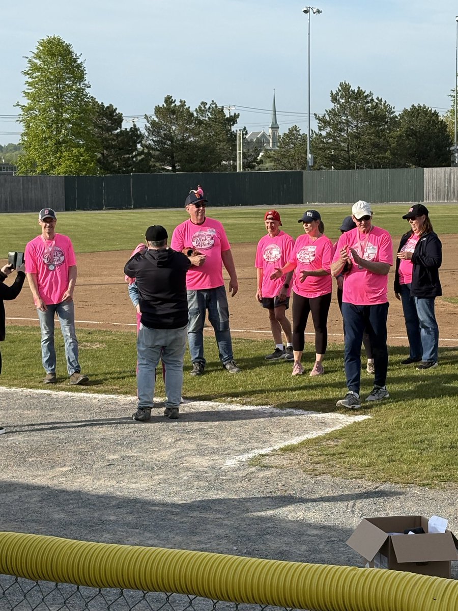 SJAlpines's tweet photo. #pinkinthepark @CABCBaseball @SJAlpines #Royals #saintjohn lineup https://t.co/3MqqP3gqvQ