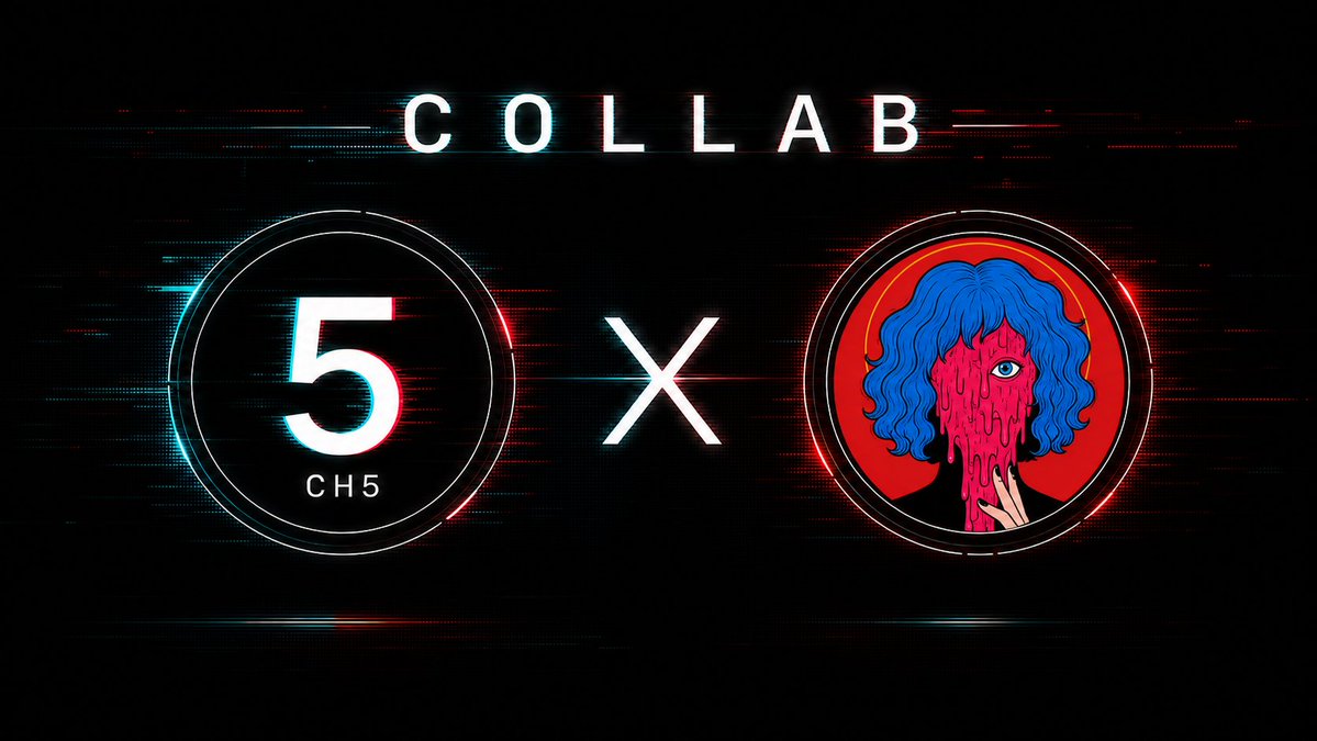 Channel5_0's tweet photo. ◢◤ CH5 ◥◣

happy to announce we've established a collab with @SaintsMelting for our holders.

650 corrupted saints.

more information in our discord. https://t.co/6AXnqSnYOA