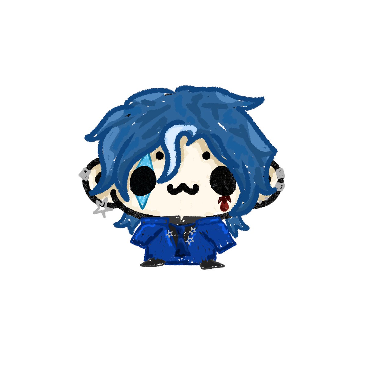 CriticallyRomeo's tweet photo. @justJaneVT Hiii!! I'm a 19th Century Clown VTuber 😣 https://t.co/RZzExtvxv4