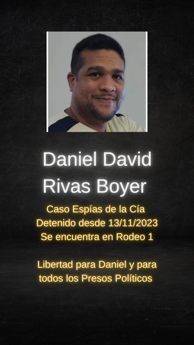 lilietteleon's tweet photo. @TAMARA_SUJU Gracias a Dios por esas liberaciones 🙏🏼🙏🏼🙏🏼 Faltan muchos, falta mi Primo Hermano DANIEL DAVID RIVAS BOYER... https://t.co/LfNF2xsTkO