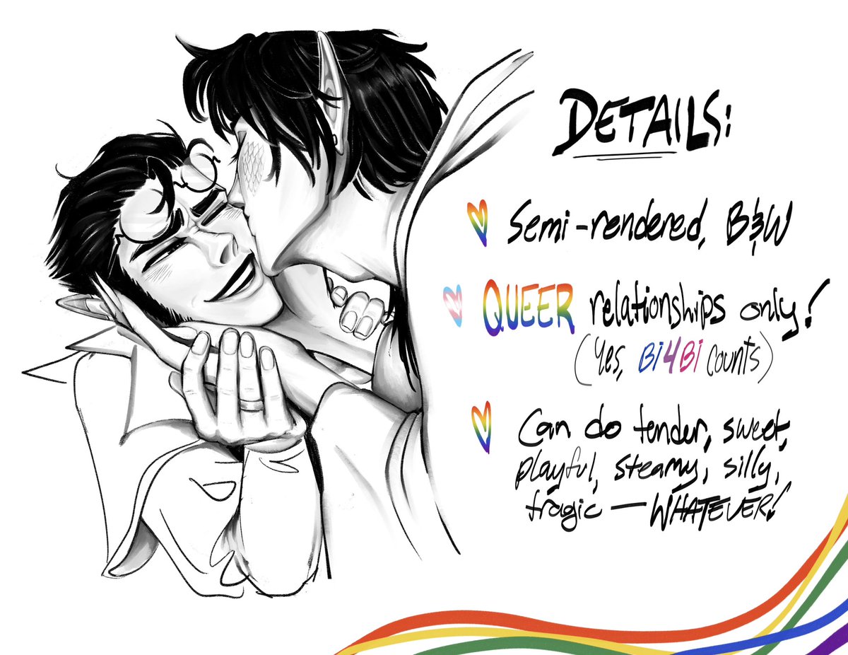 artoflevity's tweet photo. 💋 $60 USD for 2 characters—but i can also do throuples &amp; quads!
💋 unlimited slots (for now?)
💋 DM me here with any interest, or join my queue directly at https://t.co/rtFBhfr9Ba !! https://t.co/ahnXWGydEM