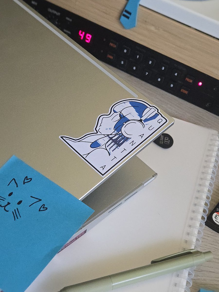 Quantta_03's tweet photo. quantta stickers now available!!
this is a small run of homemade stickers if you want to support me!! https://t.co/oJ3im3F6QP